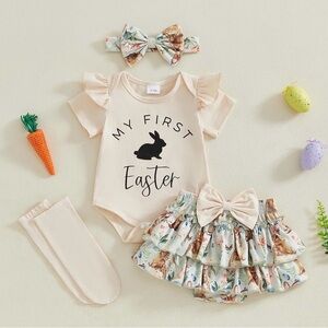 My First Easter Outfit Set 0-3 months